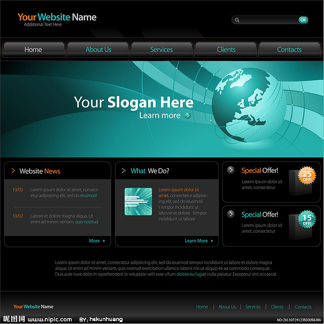 网页制作模板的网站(简单的网页制作模板)