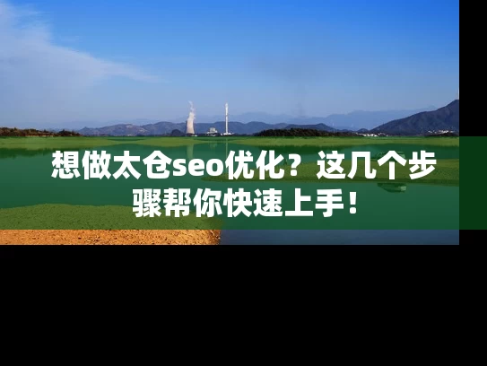 想做太仓seo优化？这几个步骤帮你快速上手！