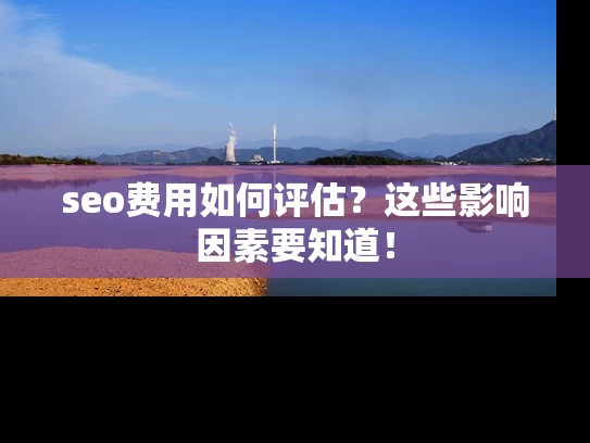 seo费用如何评估？这些影响因素要知道！
