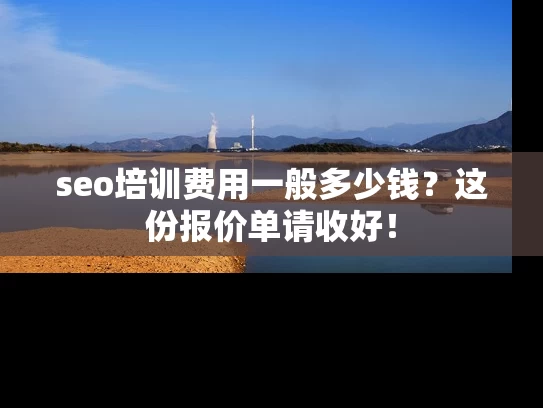 seo培训费用一般多少钱？这份报价单请收好！