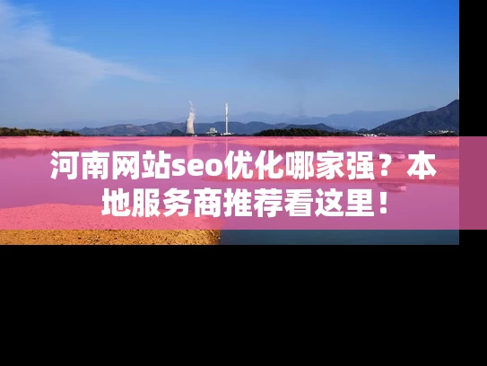 河南网站seo优化哪家强？本地服务商推荐看这里！