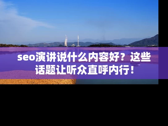 seo演讲说什么内容好？这些话题让听众直呼内行！