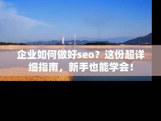 企业如何做好seo？这份超详细指南，新手也能学会！