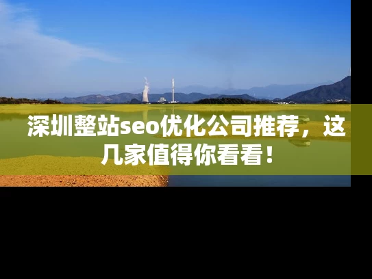 深圳整站seo优化公司推荐，这几家值得你看看！