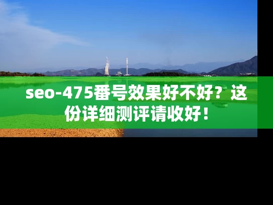 seo-475番号效果好不好？这份详细测评请收好！