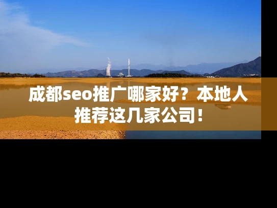 成都seo推广哪家好？本地人推荐这几家公司！