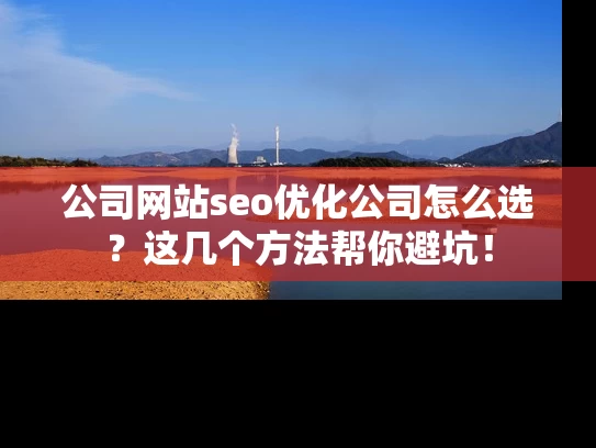 公司网站seo优化公司怎么选？这几个方法帮你避坑！