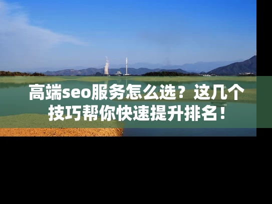 高端seo服务怎么选？这几个技巧帮你快速提升排名！