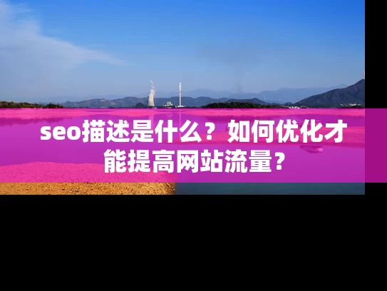 seo描述是什么？如何优化才能提高网站流量？