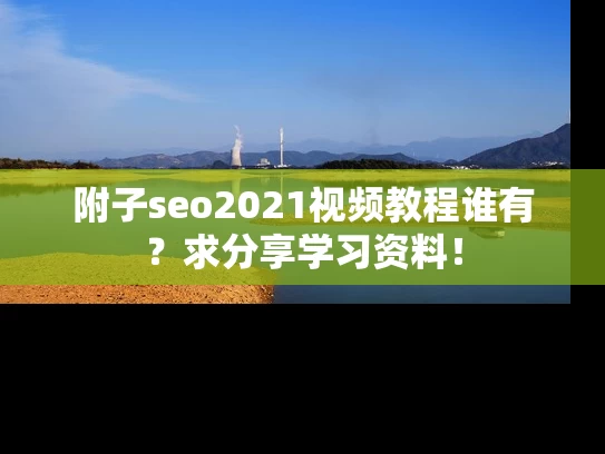 附子seo2021视频教程谁有？求分享学习资料！