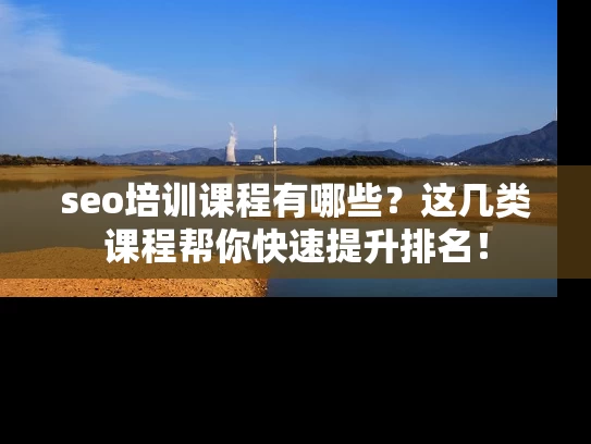 seo培训课程有哪些？这几类课程帮你快速提升排名！