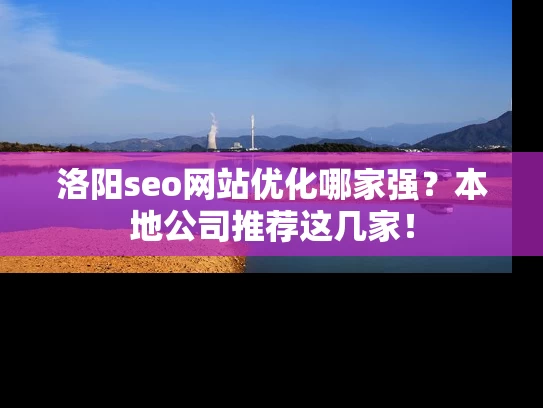 洛阳seo网站优化哪家强？本地公司推荐这几家！