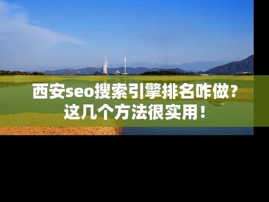 西安seo搜索引擎排名咋做？这几个方法很实用！