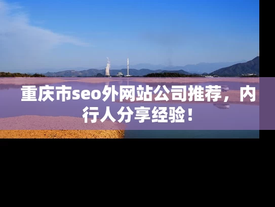 重庆市seo外网站公司推荐，内行人分享经验！