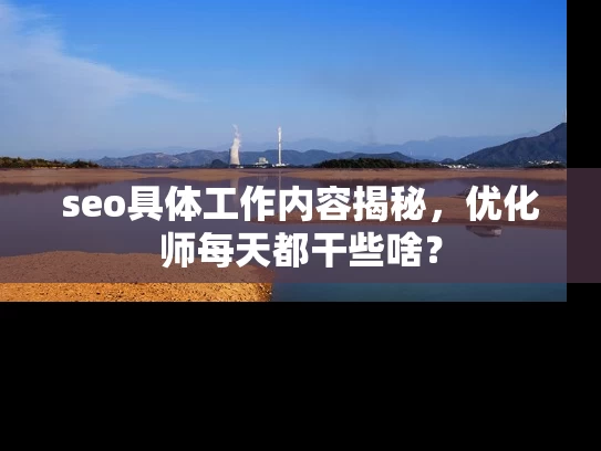 seo具体工作内容揭秘，优化师每天都干些啥？