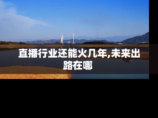 直播行业还能火几年,未来出路在哪 