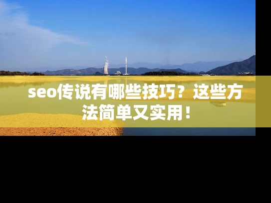 seo传说有哪些技巧？这些方法简单又实用！