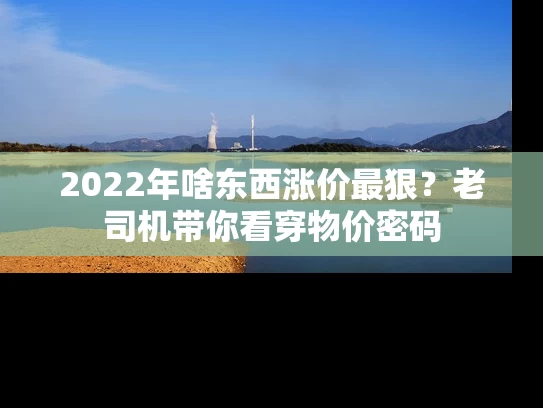2022年啥东西涨价最狠？老司机带你看穿物价密码