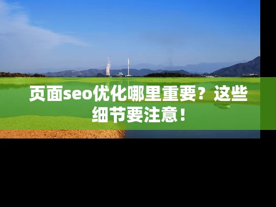 页面seo优化哪里重要？这些细节要注意！