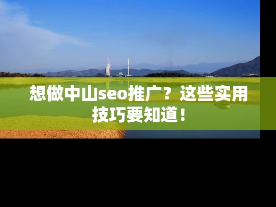 想做中山seo推广？这些实用技巧要知道！