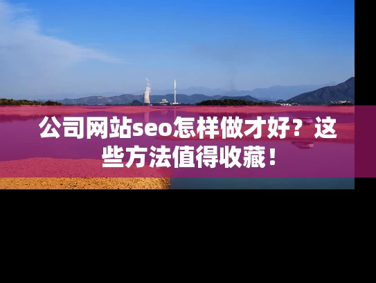 公司网站seo怎样做才好？这些方法值得收藏！