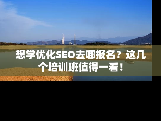 想学优化SEO去哪报名？这几个培训班值得一看！
