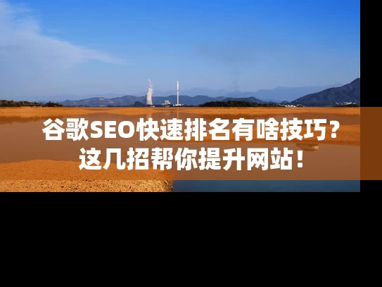 谷歌SEO快速排名有啥技巧？这几招帮你提升网站！