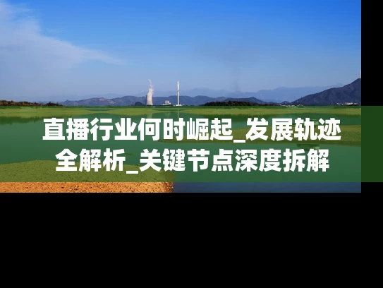 直播行业何时崛起_发展轨迹全解析_关键节点深度拆解