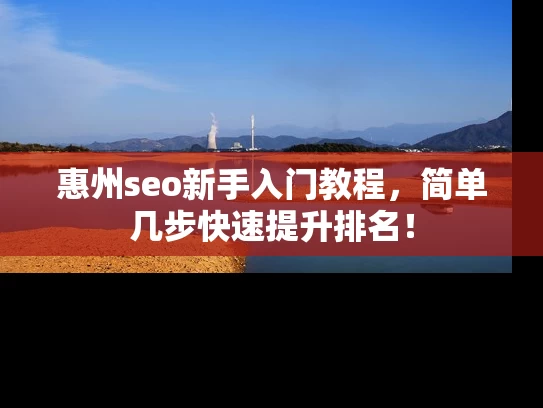 惠州seo新手入门教程，简单几步快速提升排名！