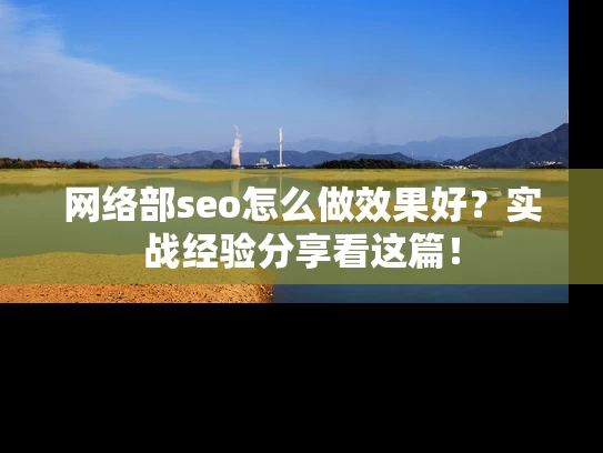 网络部seo怎么做效果好？实战经验分享看这篇！
