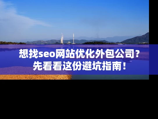 想找seo网站优化外包公司？先看看这份避坑指南！