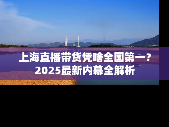 上海直播带货凭啥全国第一？2025最新内幕全解析