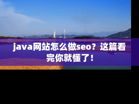 java网站怎么做seo？这篇看完你就懂了！