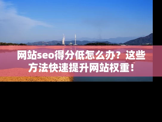 网站seo得分低怎么办？这些方法快速提升网站权重！