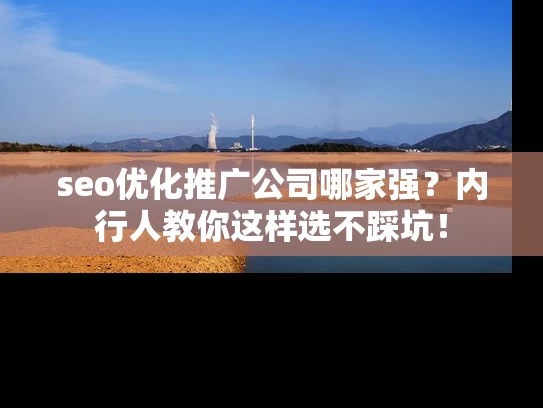 seo优化推广公司哪家强？内行人教你这样选不踩坑！