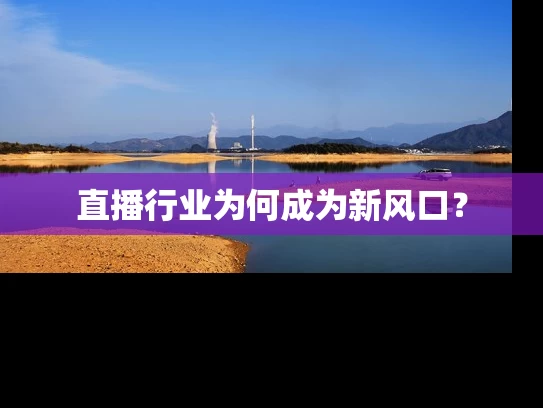 直播行业为何成为新风口？
