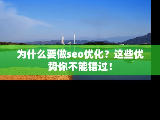 为什么要做seo优化？这些优势你不能错过！
