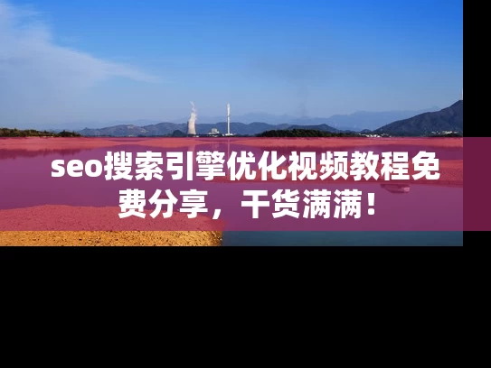 seo搜索引擎优化视频教程免费分享，干货满满！