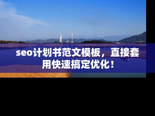 seo计划书范文模板，直接套用快速搞定优化！