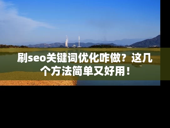 刷seo关键词优化咋做？这几个方法简单又好用！