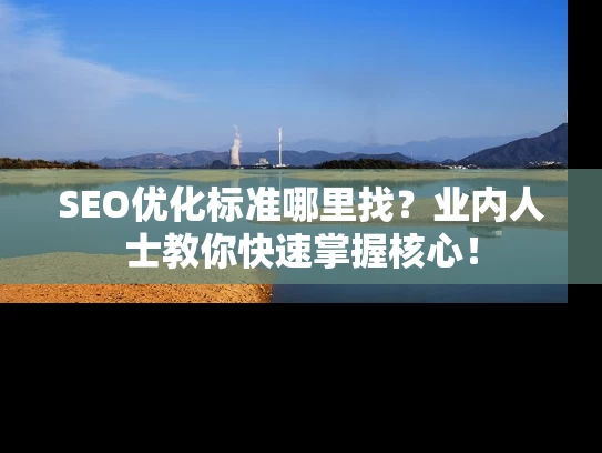 SEO优化标准哪里找？业内人士教你快速掌握核心！