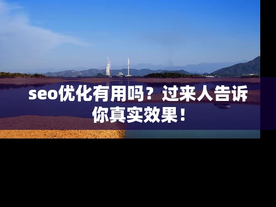 seo优化有用吗？过来人告诉你真实效果！