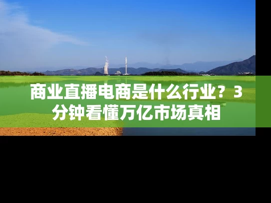 商业直播电商是什么行业？3分钟看懂万亿市场真相