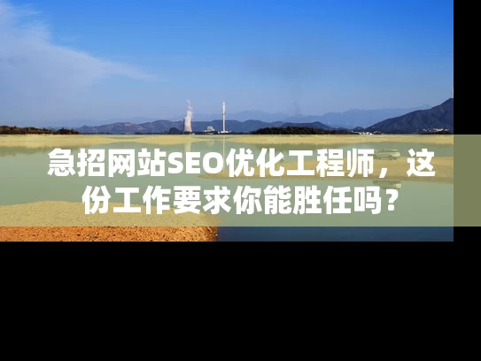 急招网站SEO优化工程师，这份工作要求你能胜任吗？