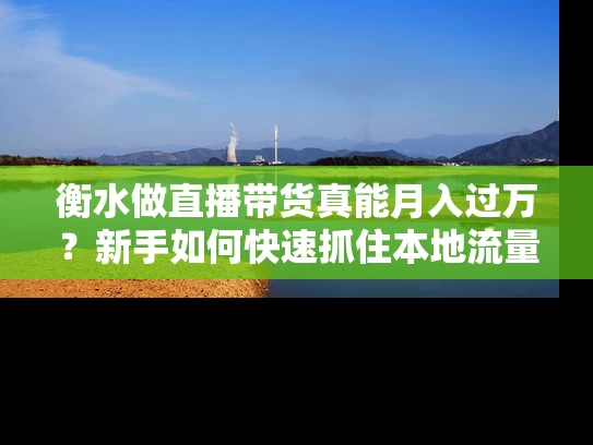 衡水做直播带货真能月入过万？新手如何快速抓住本地流量？