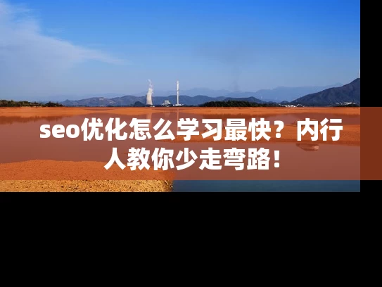 seo优化怎么学习最快？内行人教你少走弯路！