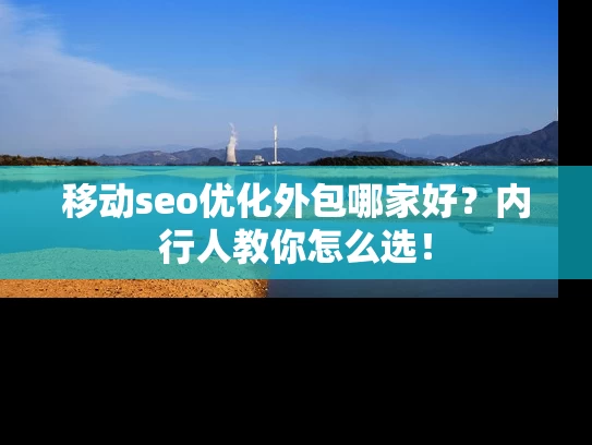 移动seo优化外包哪家好？内行人教你怎么选！