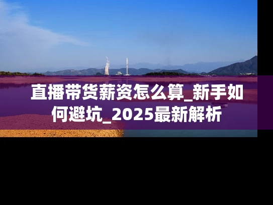 直播带货薪资怎么算_新手如何避坑_2025最新解析