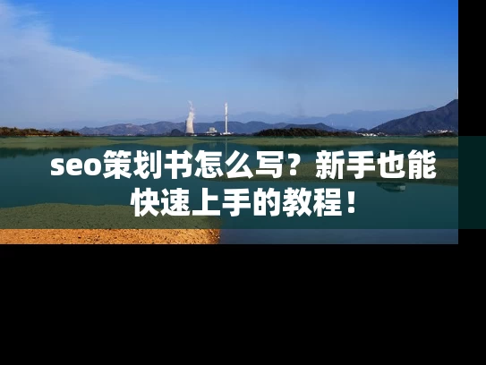 seo策划书怎么写？新手也能快速上手的教程！