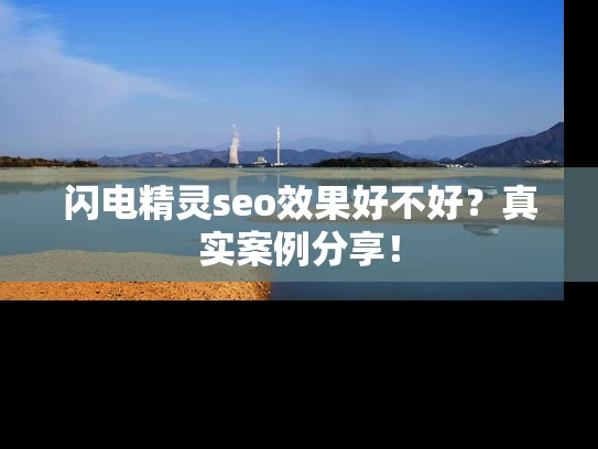 闪电精灵seo效果好不好？真实案例分享！